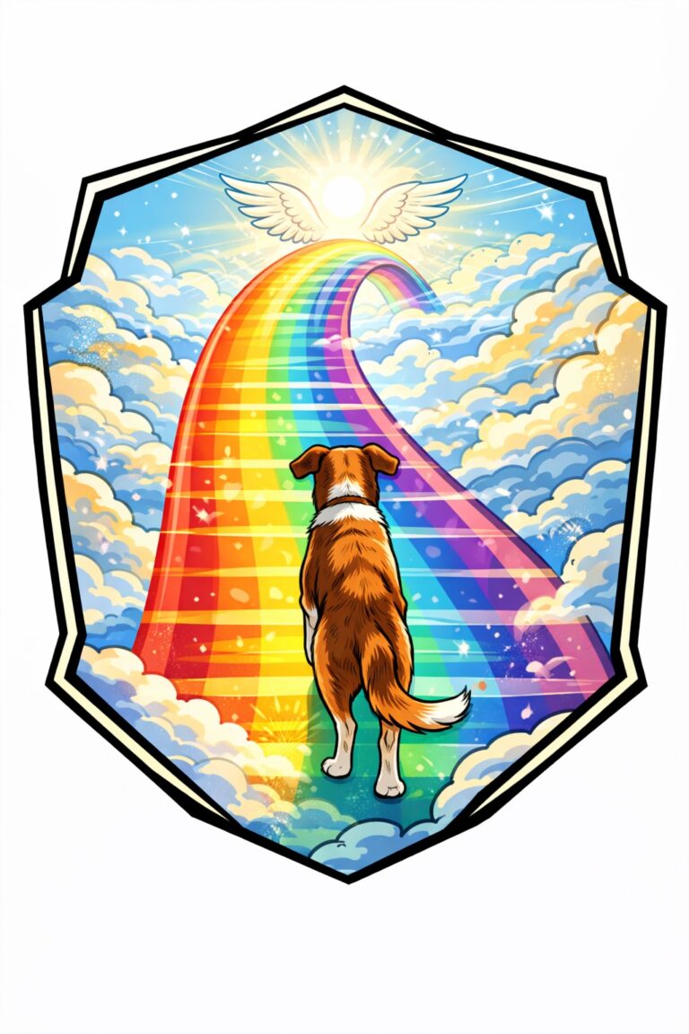 Abschied - Regenbogenbrücke