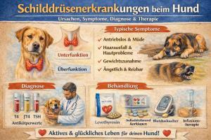Schilddrüsenerkrankungen beim Hund